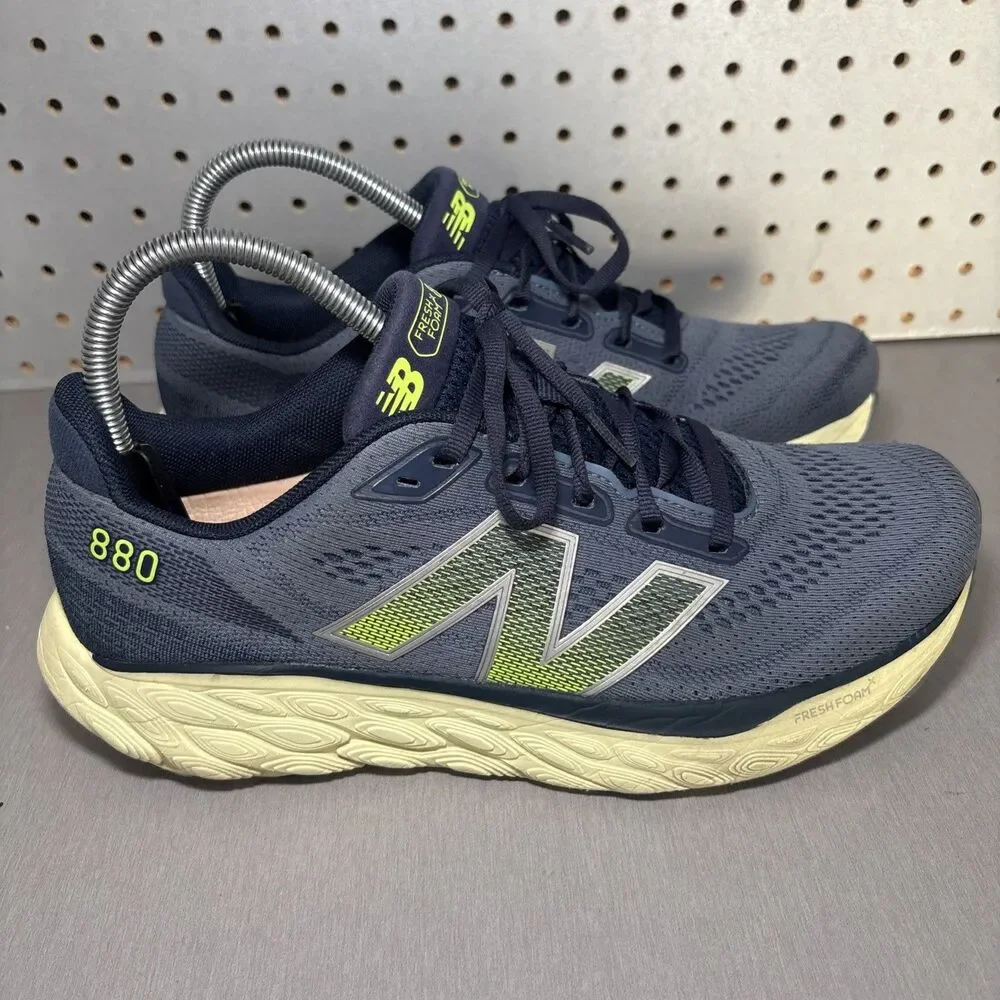 New Balance Fresh Foam X 880v14 Running Shoes Mens Sz 8.5 Navy Blue M880G14 READ
